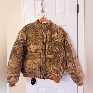 Vintage Men’s Duxbak Original Realtree Down Filled Hunting Coat XL